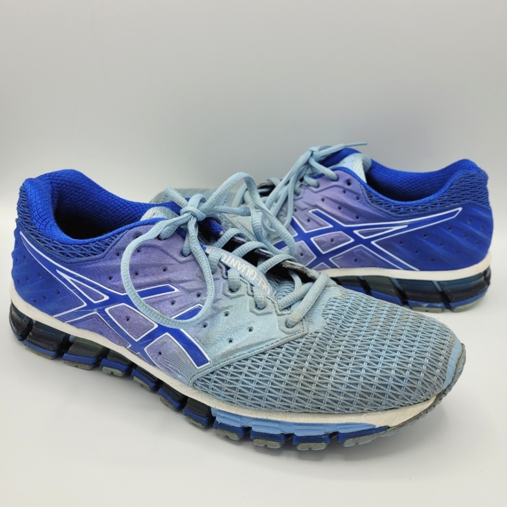 Asics GEL-Quantum 180 2 Athletic Running Shoes Blue Purple White Women's Size 11